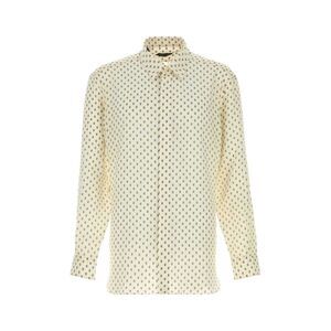 Tom Ford Men Printed Crepe Shirt